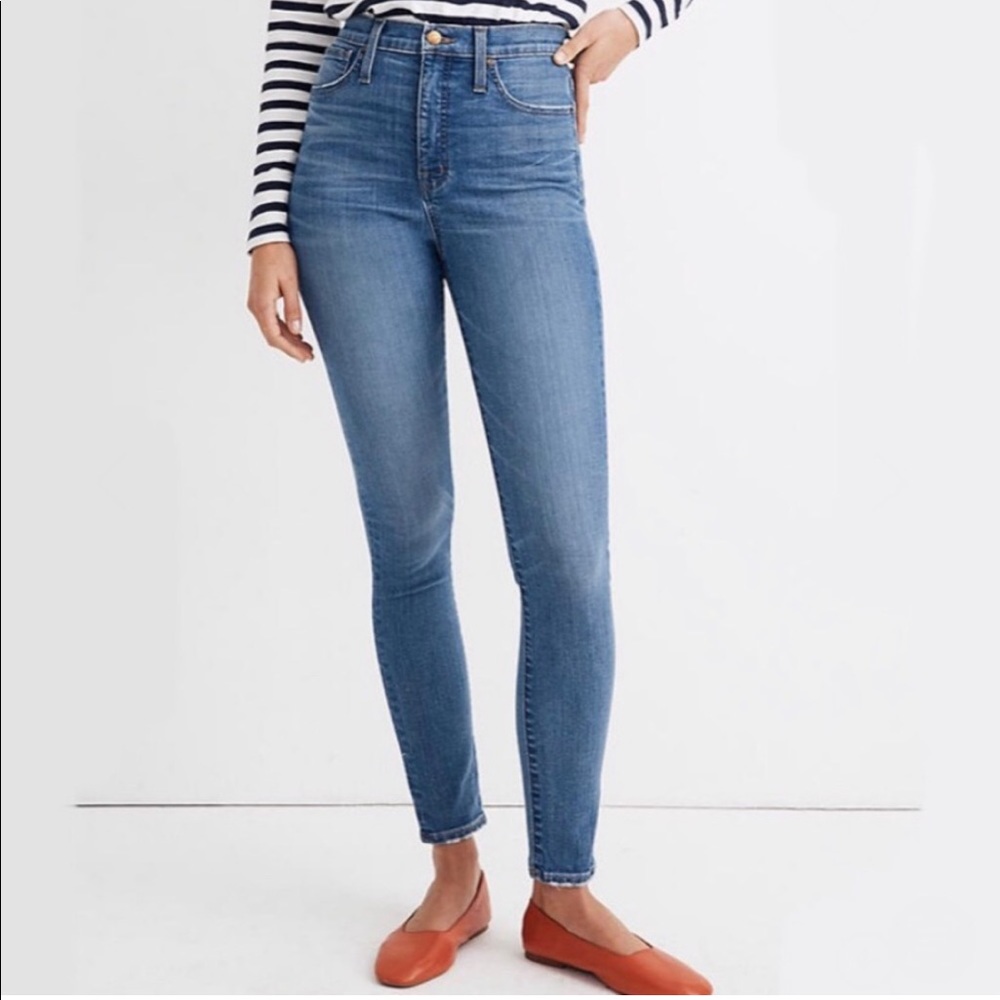 NWT Madewell 11” High-Rise Skinny Jean in Maricopa Wash